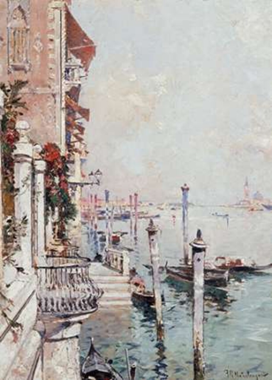 The Grand Canal, Venice Poster Print by Franz Richard Unterberger - Item # VARPDX268620